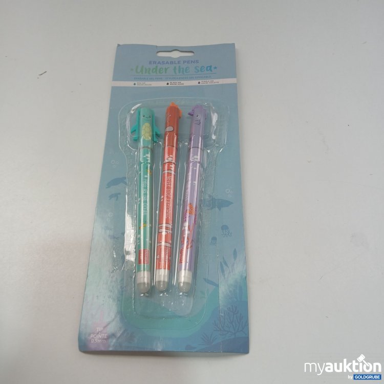 Artikel Nr. 861393: Erasable Pens Under the sea 3 Stück 