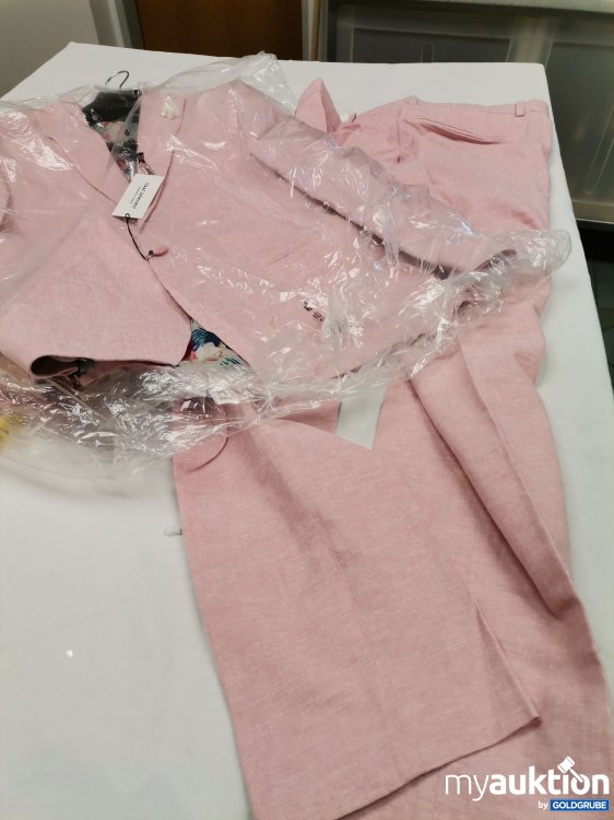 Artikel Nr. 864393: Issac dewhirst Anzug 2 Teile Leinen 