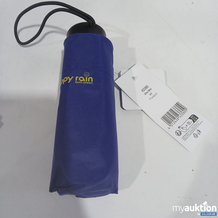 Artikel Nr. 876393 Artikel Nr. 876393: Happy Rain Ultra Mini Schirm Uni blau 43380