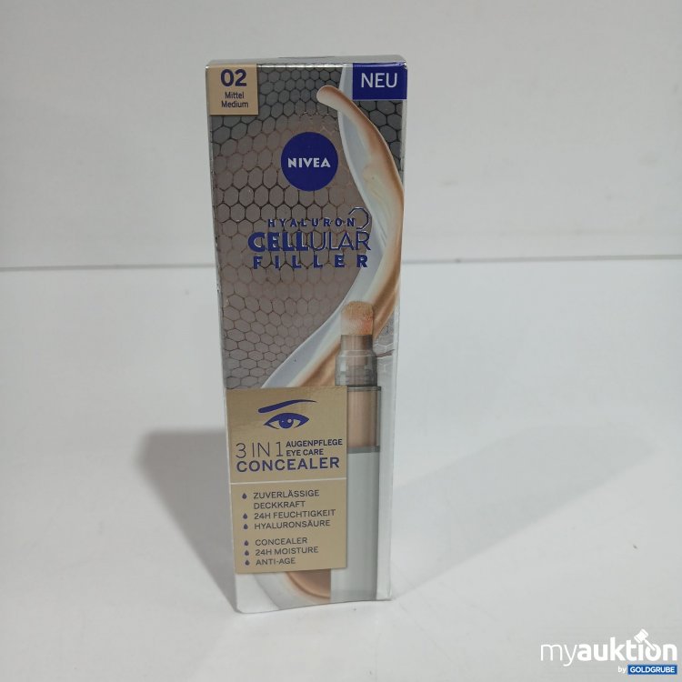 Artikel Nr. 914393 Artikel Nr. 914393: Nivea Hyaluron Celluar Filler 3in1 Concealer 4ml