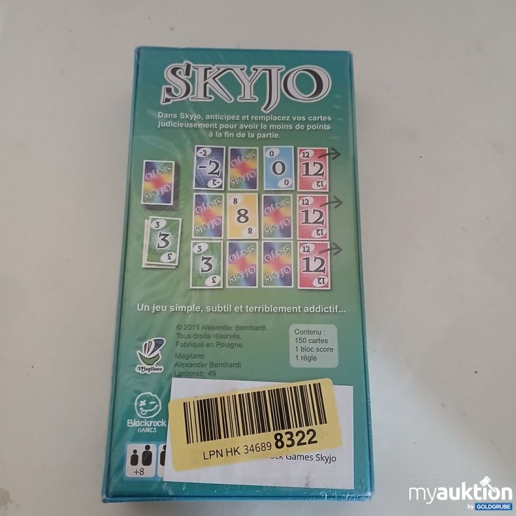 Artikel Nr. 921393: Skyjo Kartenspiel