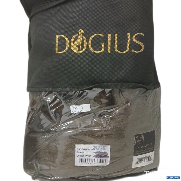 Artikel Nr. 929393: Dogius Hundedecke DM111 Größe M 80x55cm