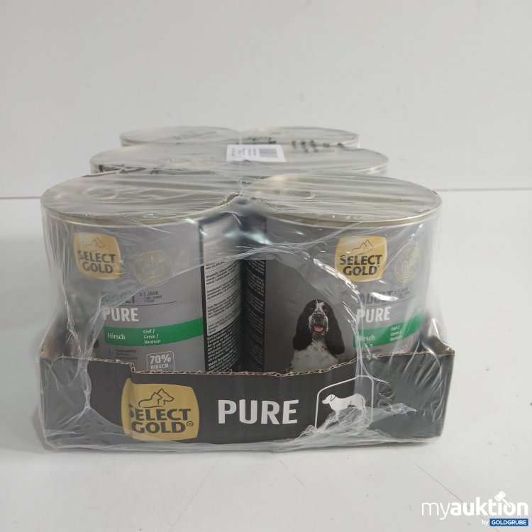 Artikel Nr. 958393: Select Gold Adult Hundefutter Hirsch 6x800g 