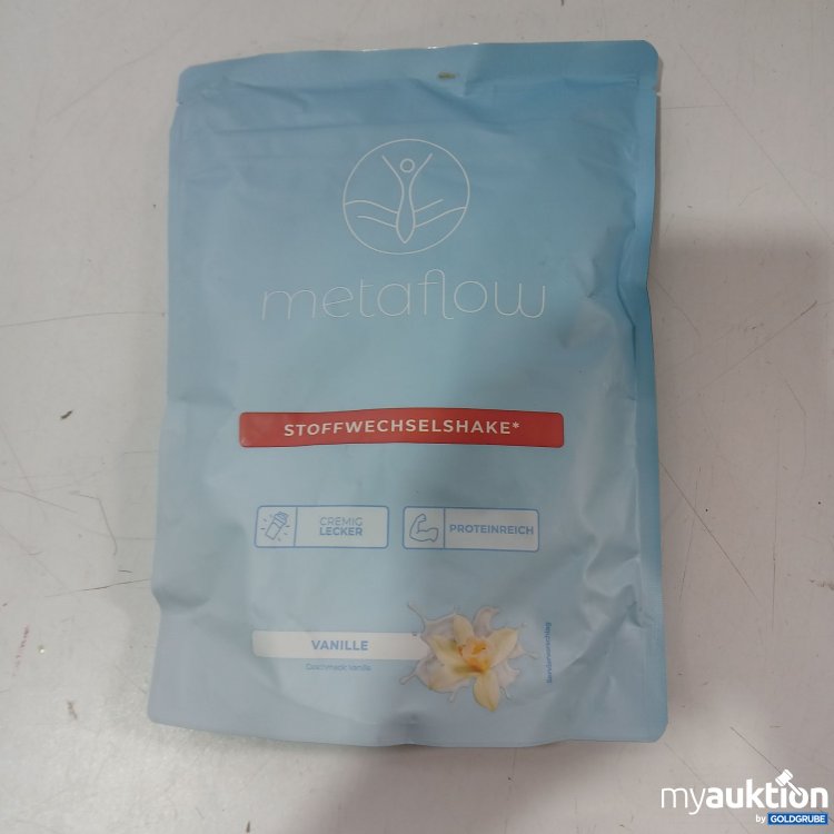 Artikel Nr. 970393: Metaflow Stoffwechselshake Vanille Geschmack, 450g