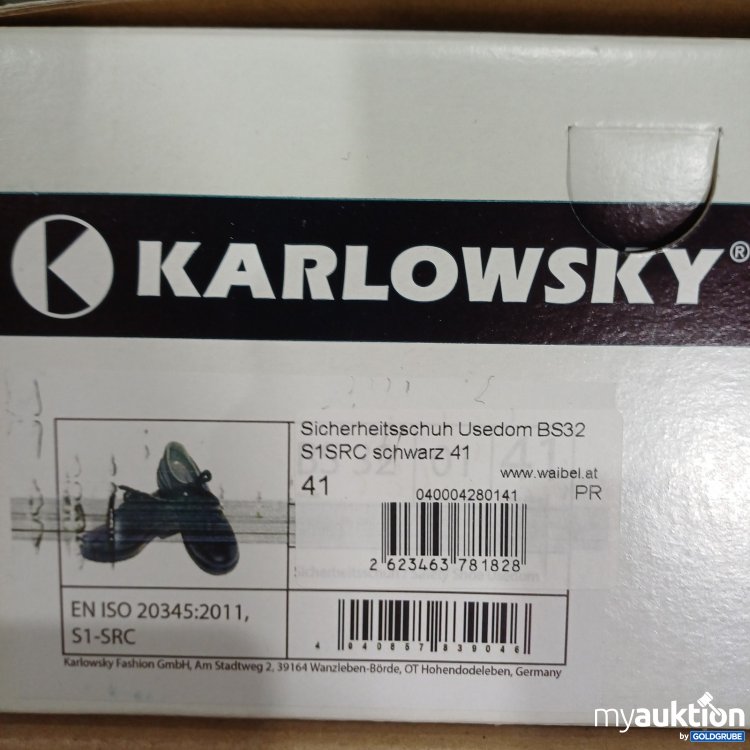 Artikel Nr. 463394: Karlowsky Sicherheitsschuh Usedom BS32 Größe 41
