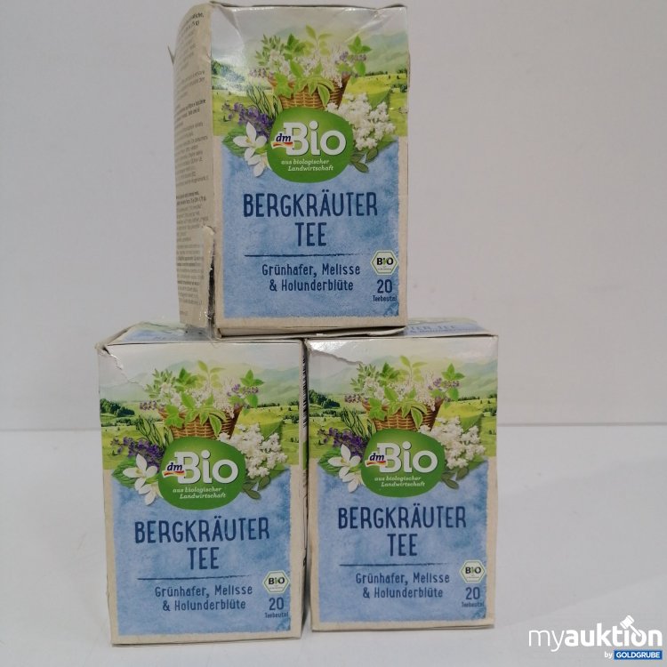Artikel Nr. 850394 Artikel Nr. 850394: DM Bio Bergkräuter Tee 3x20 Beutel