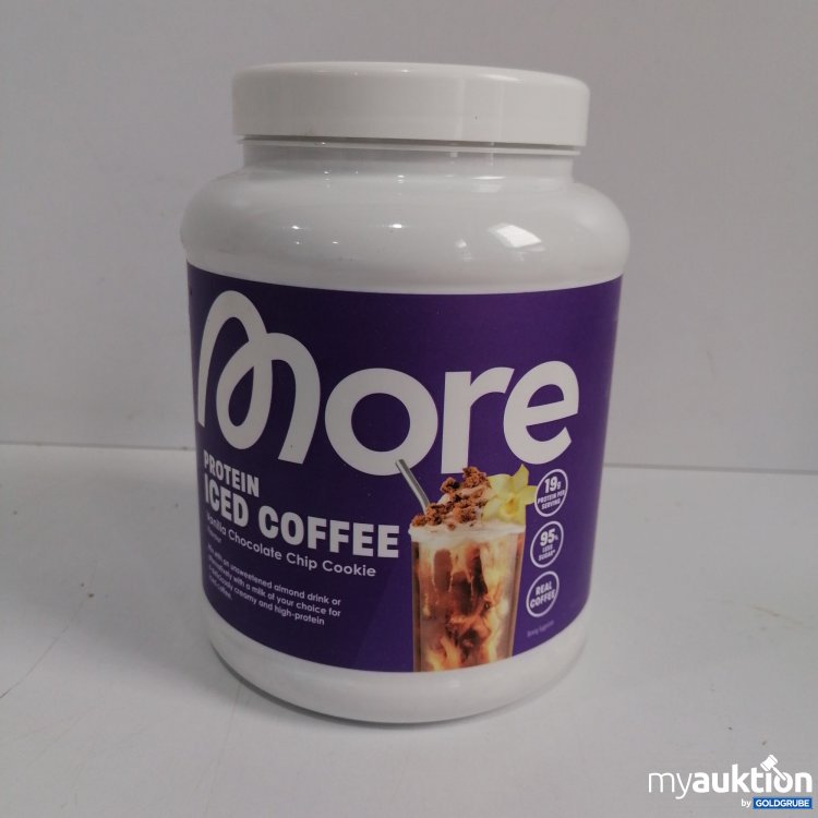 Artikel Nr. 855394 Artikel Nr. 855394: More Protein Iced Coffee Vanilla Chocolate Chip Cookie