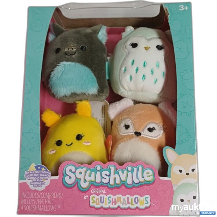 Artikel Nr. 922394 Artikel Nr. 922394: Squishville Original by Squishmallows Set von 4 Figuren
