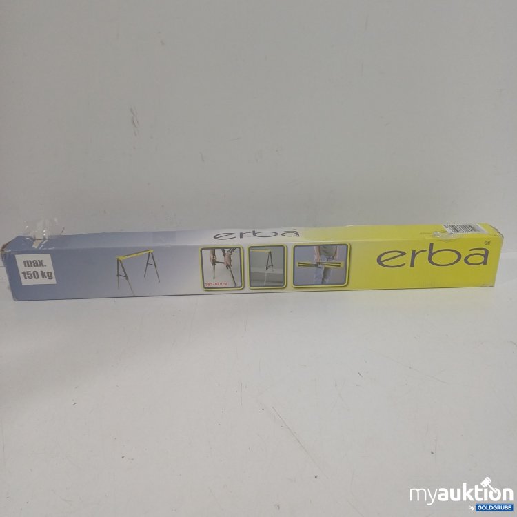 Artikel Nr. 983394: ERBA Arbeitsbocke, maximale Belastung 150 kg, Höhenverstellung zwischen 56,5-83,5cm 