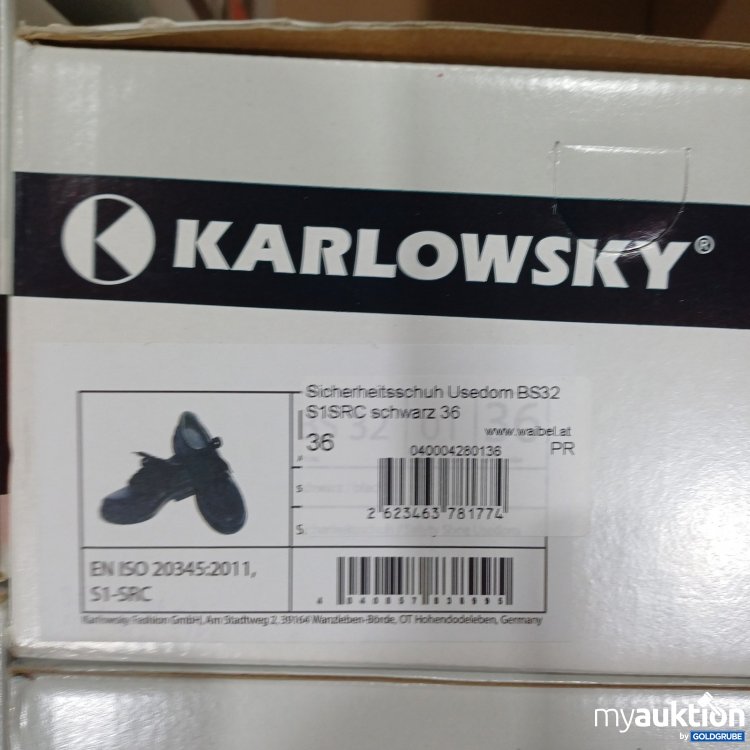 Artikel Nr. 463395: Karlowsky Sicherheitsschuh Usedom BS32 Größe 36
