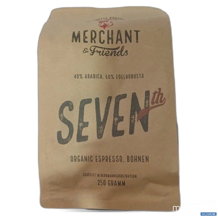 Artikel Nr. 466395: Merchant & Friends Seven th Organic Espresso Bohnen 250 g