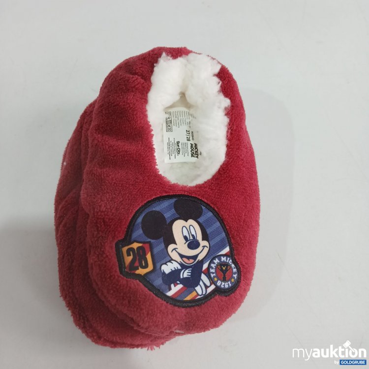 Artikel Nr. 809395: Disney Mickey Mouse Kinder Hausschuhe 