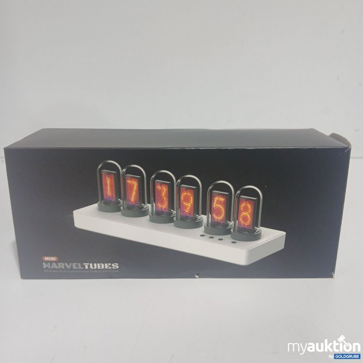 Artikel Nr. 870395 Artikel Nr. 870395: Mini Marvel Tubes IPS Screen Multi Function Smart Desktop Alarm clock