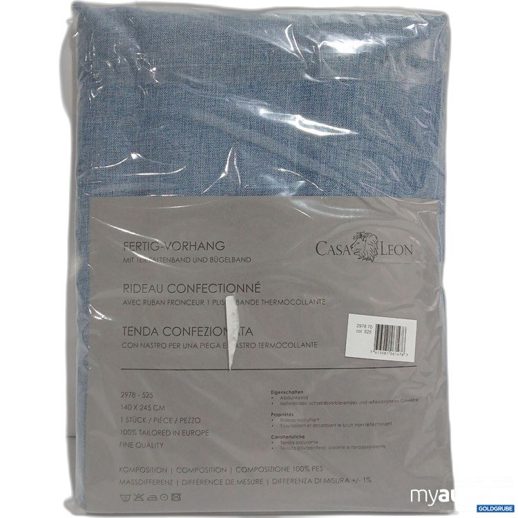 Artikel Nr. 916395 Artikel Nr. 916395: Casa Leon Fertig Vorhang col. 525 140x245cm