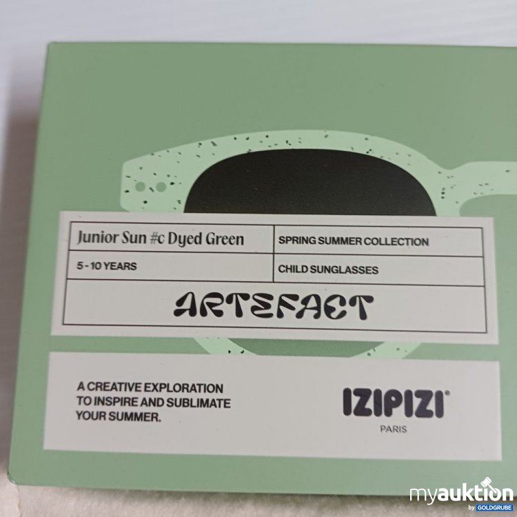Artikel Nr. 922395: IZIPIZI Artifact Junior Sun #c Dyed Green Sonnenbrille