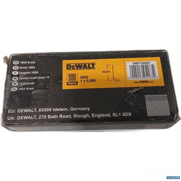 Artikel Nr. 951395: DEWALT 16GA Brads 20mm