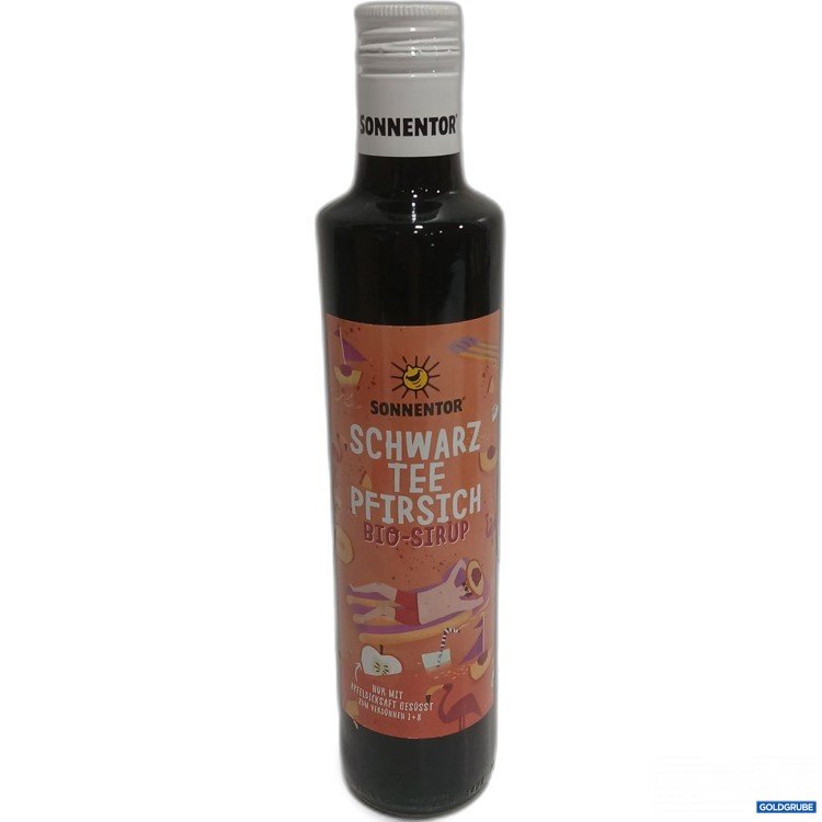 Artikel Nr. 973395: Sonnentor Schwarz Tee Pfirsich 0,5l 