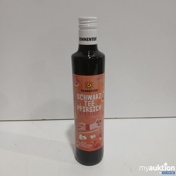 Artikel Nr. 973395: Sonnentor Schwarz Tee Pfirsich 0,5l 
