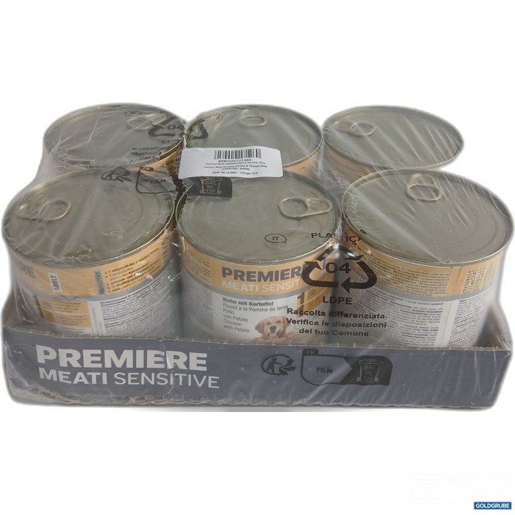 Artikel Nr. 990395: Premiere Meati Hundefutter Sensitive Huhn & Kartoffel 6x800g 