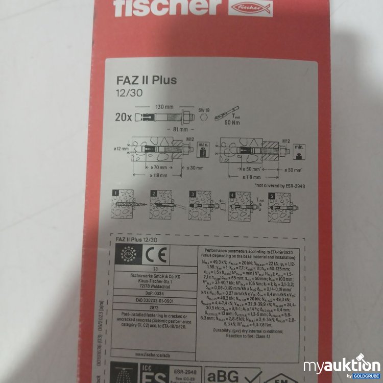 Artikel Nr. 993395 Artikel Nr. 993395: fischer FAZ II Plus 12/30