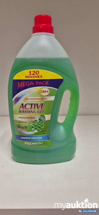 Artikel Nr. 391396 Artikel Nr. 391396: MEGA PACK - Active Wasching Gel Universal Premium 4,1l 120 Wäschen