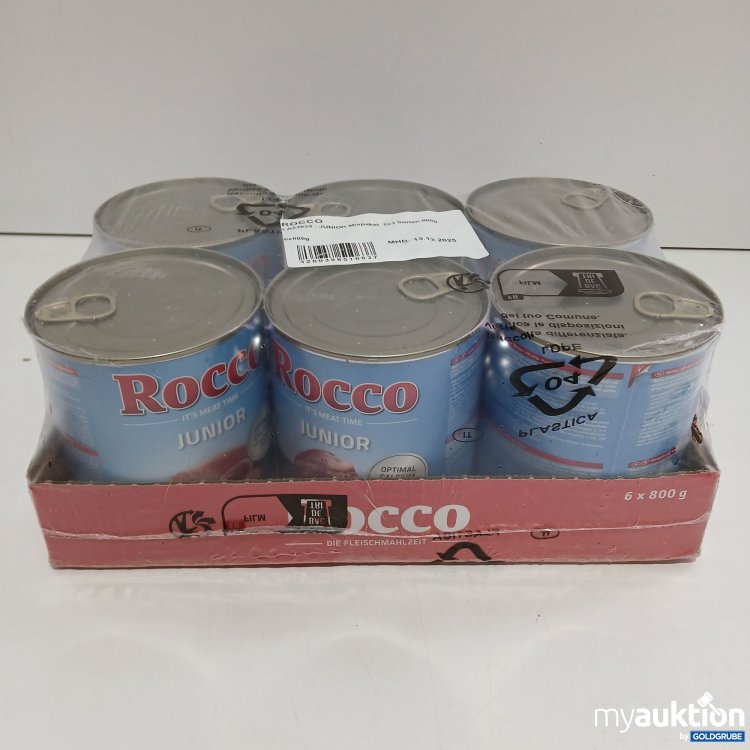 Artikel Nr. 812396 Artikel Nr. 812396: Rocco Hundefutter 6x800g
