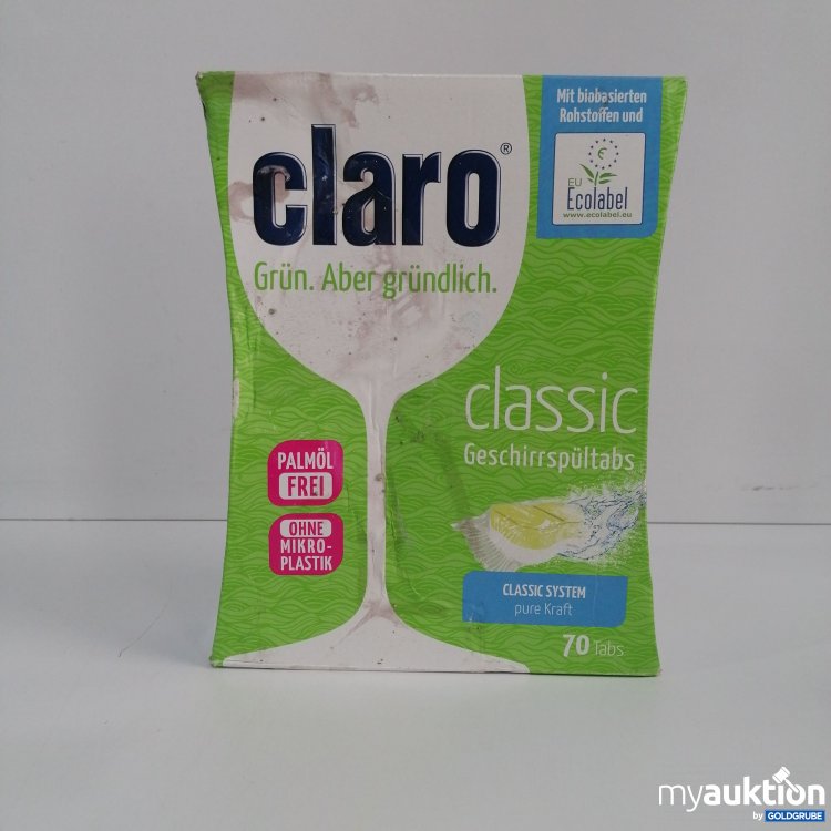 Artikel Nr. 827396: Claro Classic Geschierrspültabs 70 Stk. 