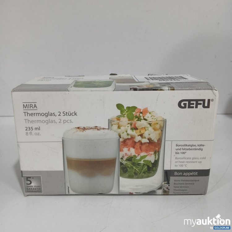 Artikel Nr. 845396 Artikel Nr. 845396: Gefu Mira Thermoglas 2Stk 235ml