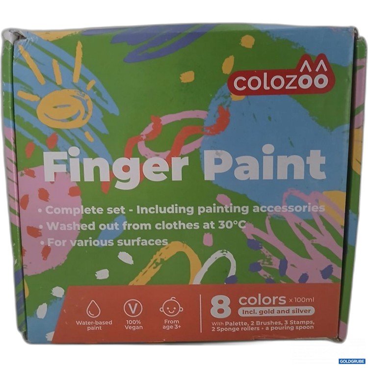 Artikel Nr. 921396: Colozoo Finger Paint 8x100 ml