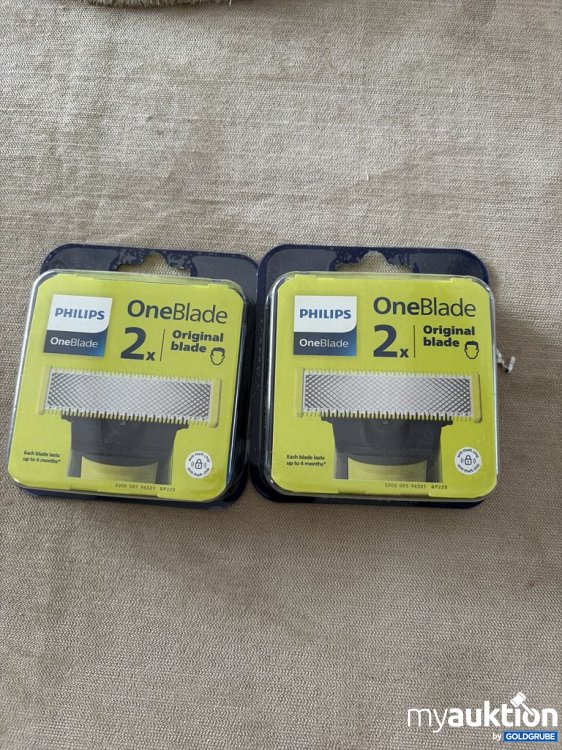 Artikel Nr. 931396 Artikel Nr. 931396: Philips OneBlade Original Klingen 2 Stück