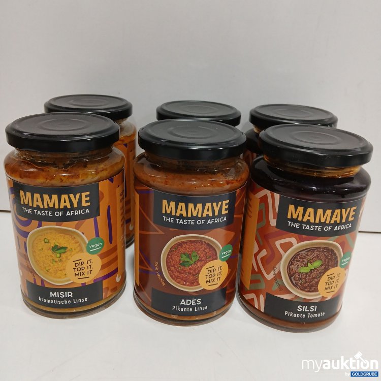 Artikel Nr. 952396 Artikel Nr. 952396: Mamaye 3 Sorten 6×380ml Misir/Ades/Silsi