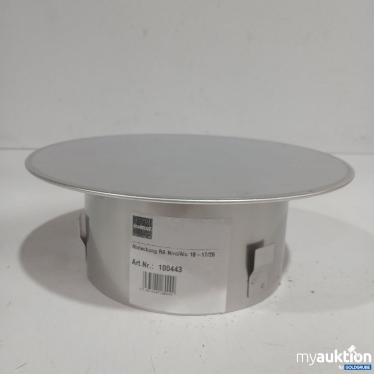 Artikel Nr. 956396: Schiedel Abdeckung RA Niro/Alu 18-17/26 100443 