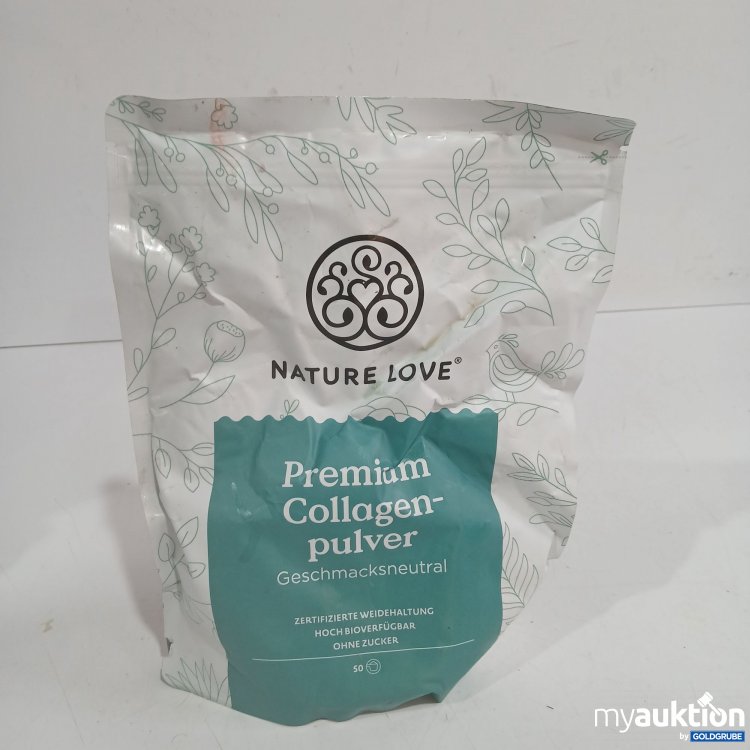 Artikel Nr. 959396: Nature Love Premium Collagen Pulver Geschmacksneutral 500g 