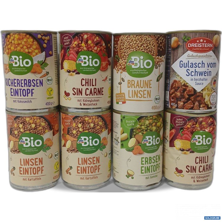 Artikel Nr. 967396: Diverse Lebensmittel Konserven 8×400g