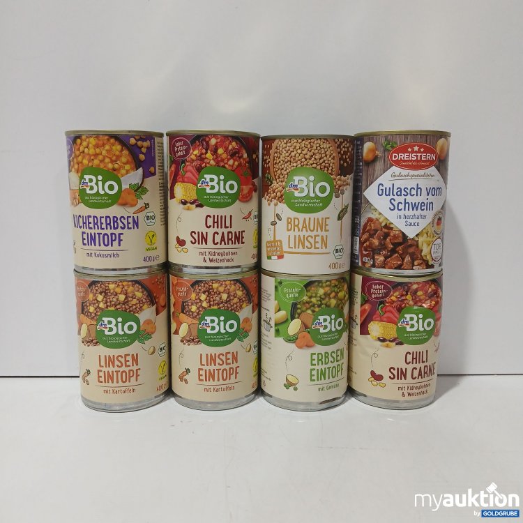 Artikel Nr. 967396: Diverse Lebensmittel Konserven 8×400g