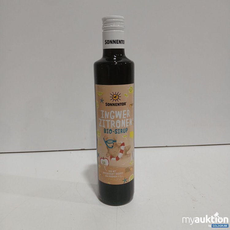 Artikel Nr. 973396: Sonnentor Ingwer Zitrone Bio Sirup 0,5l 