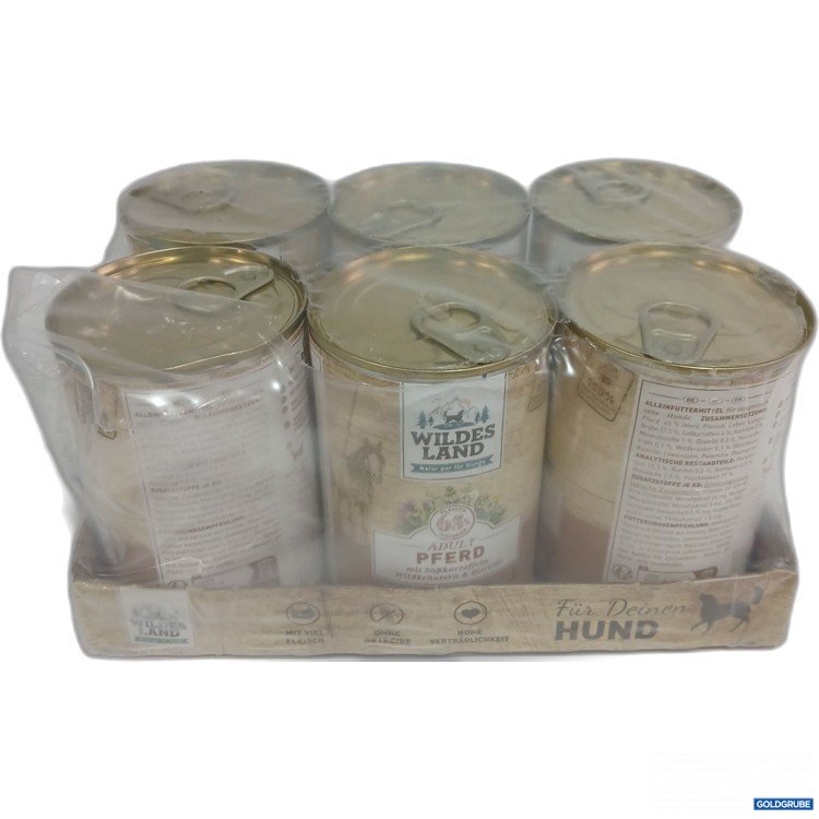 Artikel Nr. 981396 Artikel Nr. 981396: Wildes Land Hundefutter Pferd 6x400g