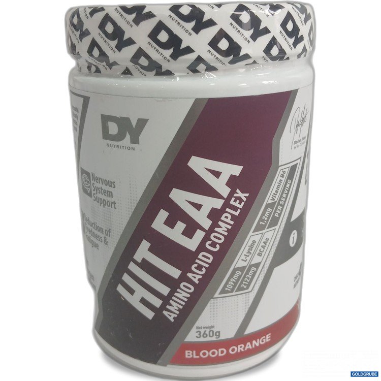 Artikel Nr. 988396 Artikel Nr. 988396: DY Nutrition Hit Eaa Amino Acid Complex Blood Orange 360g