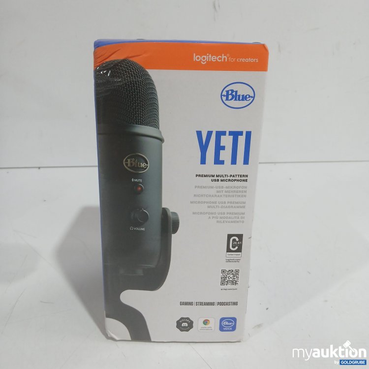 Artikel Nr. 989396 Artikel Nr. 989396: Logitech Blue Yeti Premium Multi-Pattern USB Microphone