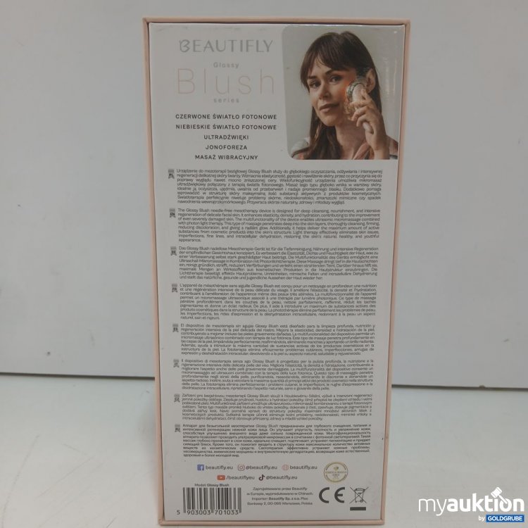 Artikel Nr. 447397 Artikel Nr. 447397: BEAUTIFY Blush Needlesless Mesotherapy Gerät