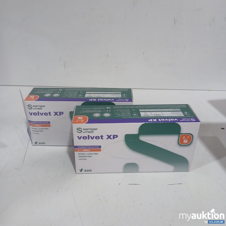Artikel Nr. 461397 Artikel Nr. 461397: Semper med velvet XP Handschuhe je 200x