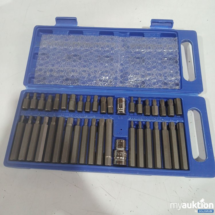 Artikel Nr. 525397 Artikel Nr. 525397: Black Satz Torx-Spline-Hex-Bits + Adapter 41Pc