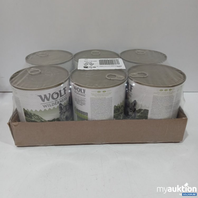 Artikel Nr. 770397 Artikel Nr. 770397: Wolf of Wilderness Hundefutter Lamb 6x800g