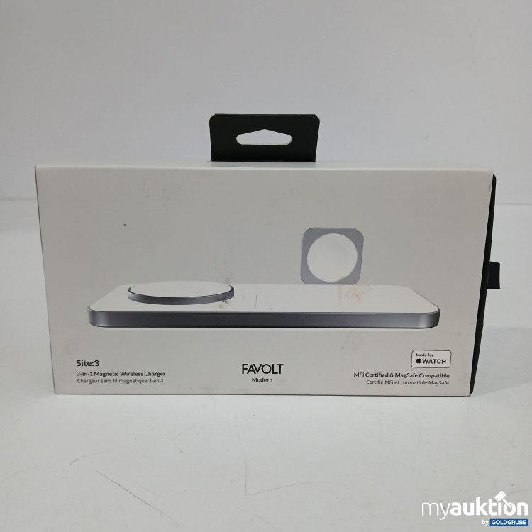 Artikel Nr. 810397 Artikel Nr. 810397: Favolt Modern 3in1 Magnetic Wireless Charger