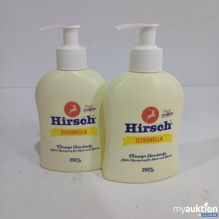 Artikel Nr. 816397 Artikel Nr. 816397: Hirsch Zitronella Flüssige Handseife je 250ml