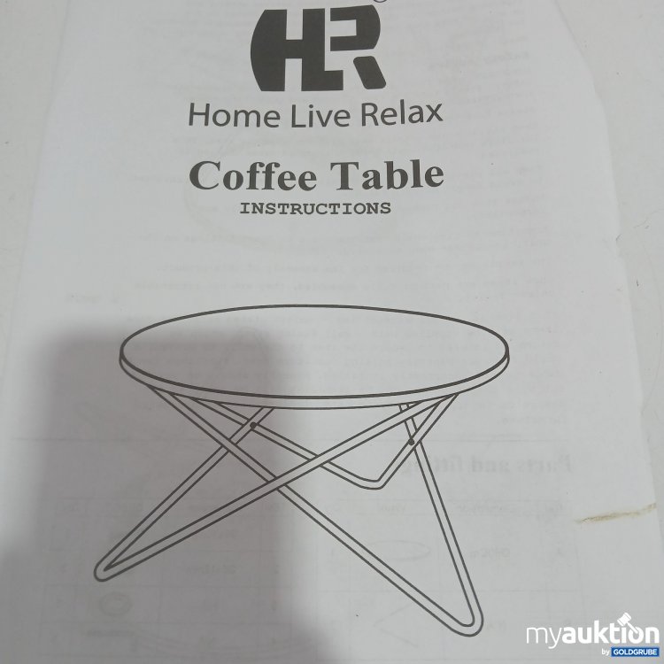 Artikel Nr. 853397: Home Live Relax Coffee Table 