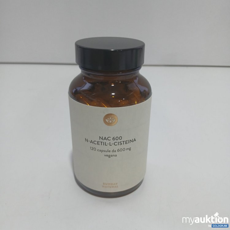 Artikel Nr. 857397 Artikel Nr. 857397: NAC 600 N-Acetil-L-Cisteina 120 Capsule 90g