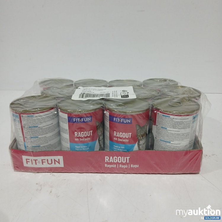 Artikel Nr. 871397: Fit+Fun Ragout Seelachs 12x415g 