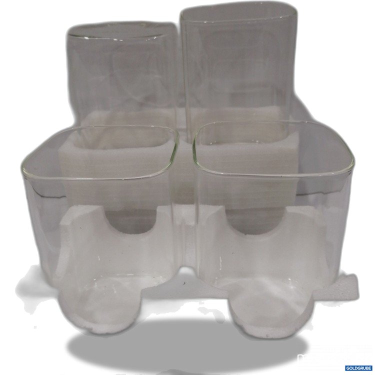 Artikel Nr. 883397 Artikel Nr. 883397: Glas Behälter 4Stk. Höhe 16cm