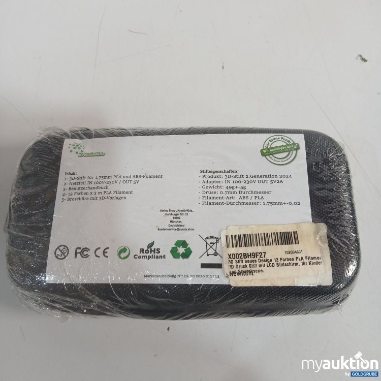 Artikel Nr. 894397: KreaitvKids 3D Stift für 1.75mm PLA und ABS-Filament 